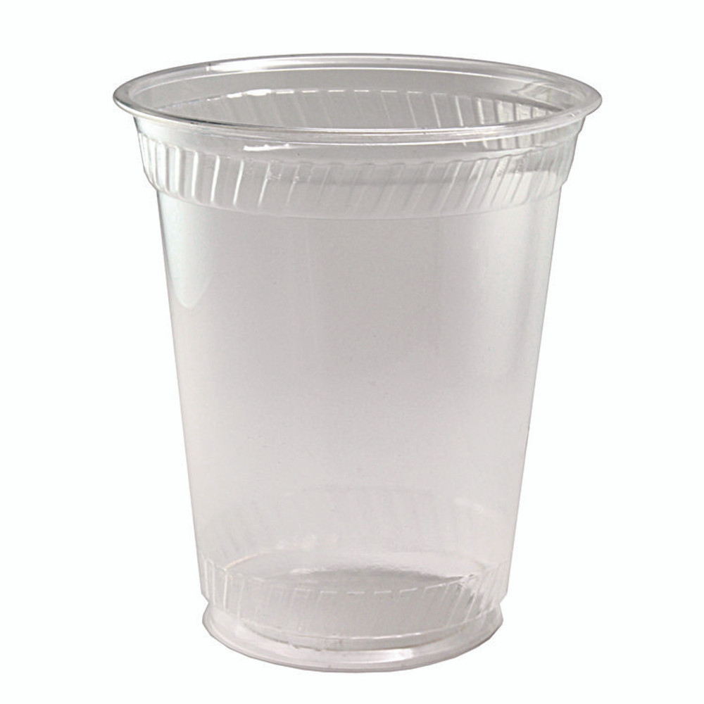 FABRI-KAL KC10 Kal-Clear PET Cold Drink Cups, 10 oz, Plastic, Clear, 50/Bag, 20 Bags/Carton