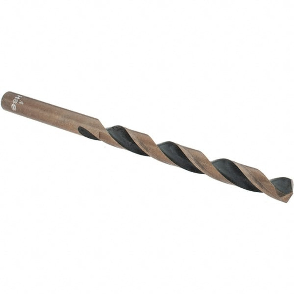 Import 20801 Mechanics Drill Bit: 0.228" Dia, 135 &deg; Point, High Speed Steel, Straight-Cylindrical Shank, Split Point