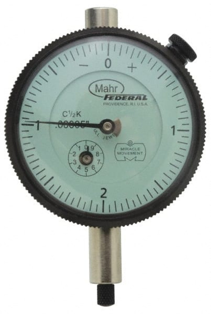 Mahr 2012384 25mm Range, 0-100 Dial Reading, 0.01mm Graduation Dial Drop Indicator