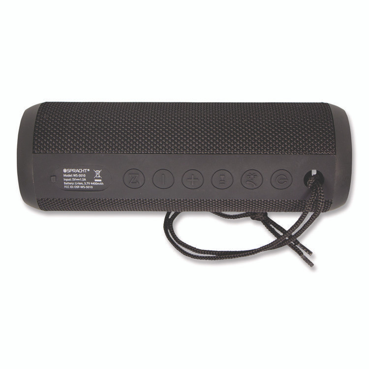 SPRACHT WS5010 Blunote Turbo Wireless Speaker, Bluetooth, Black