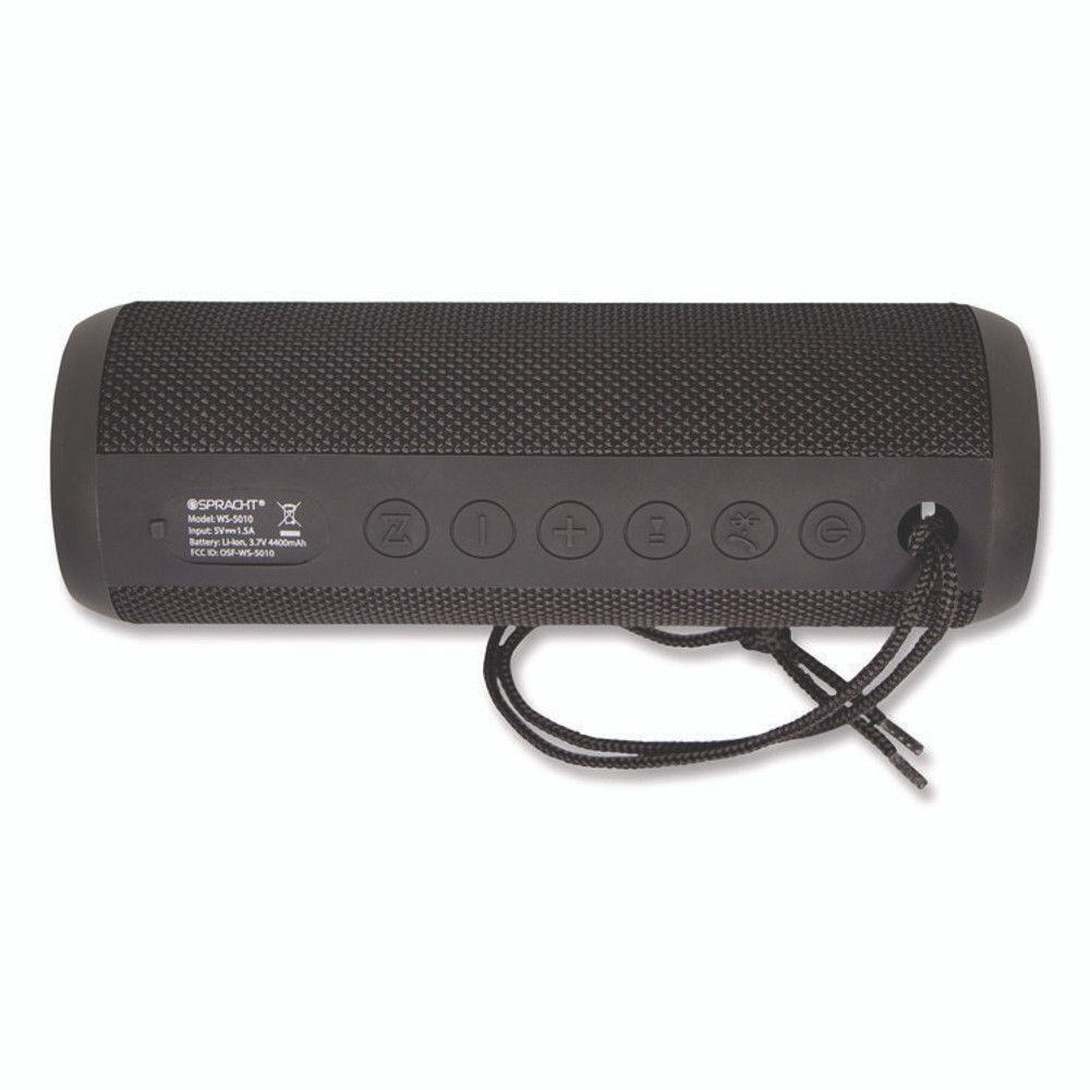 SPRACHT WS5010 Blunote Turbo Wireless Speaker, Bluetooth, Black