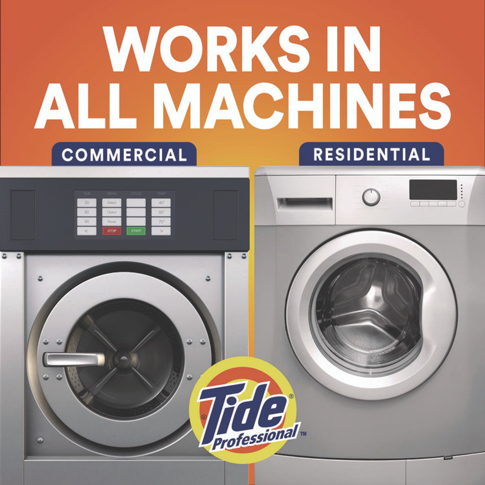 PROCTER & GAMBLE Tide® Professional™ 14119 Commercial HE Liquid Laundry Detergent, 170 oz Pour Bottle, 4/Carton
