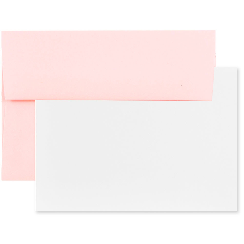 Keep in touch by sending announcements, greetings, thank you cards and more with a stationery set. This set includes both blank, printable cards and envelopes, so you can make the design your own.  JAM paper set includes both cards made from 100-lb card stock and paper envelopes.  Blank cards and envelopes are printable for easy customization.