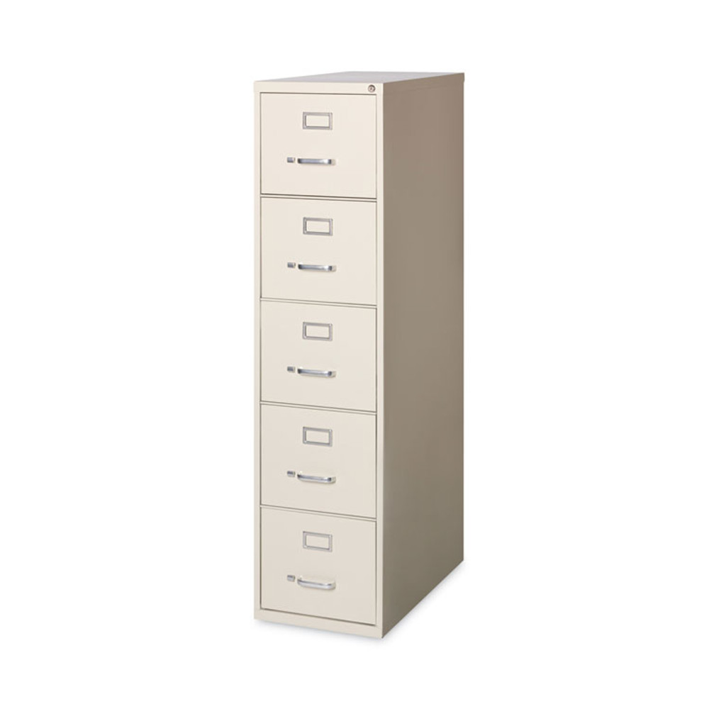 ALERA HVF1562PY Five-Drawer Economy Vertical File, Letter-Size File Drawers, 15" x 26.5" x 61.37", Putty