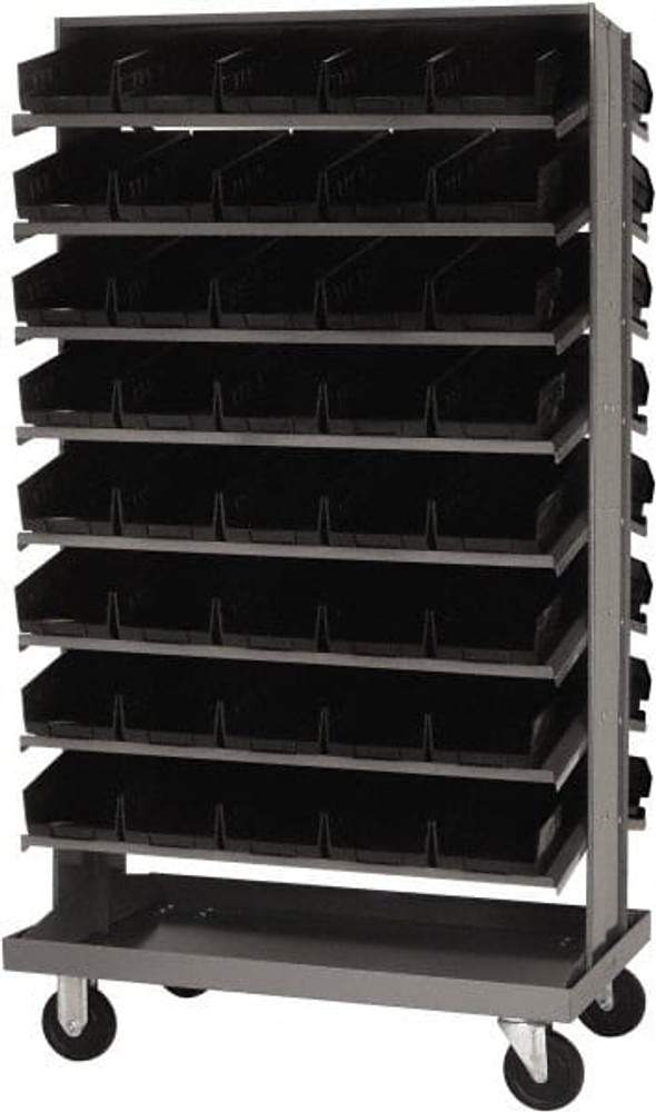 Quantum Storage QPRD-102BK 80 Bin Sloping Shelf