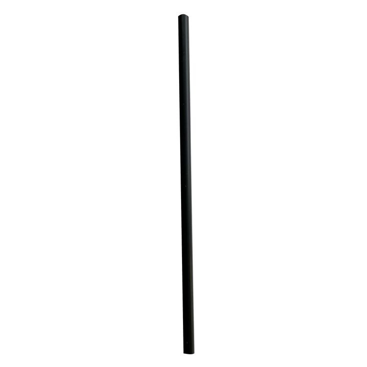 BOARDWALK GSTW775BK Wrapped Giant Straws, 7.75", Polypropylene, Black, 300/Pack, 24 Packs/Carton