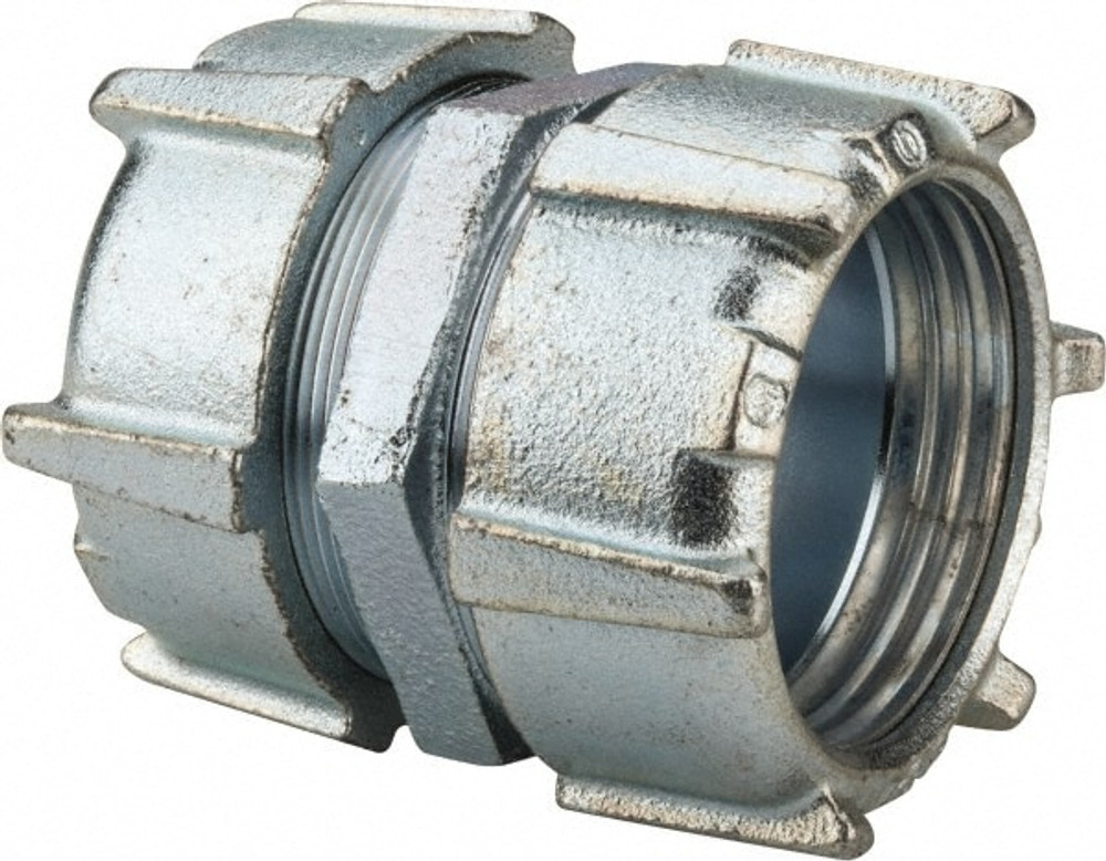 Thomas & Betts 8620 Conduit Coupling: For Rigid & Intermediate (IMC), Malleable Iron, 2" Trade Size