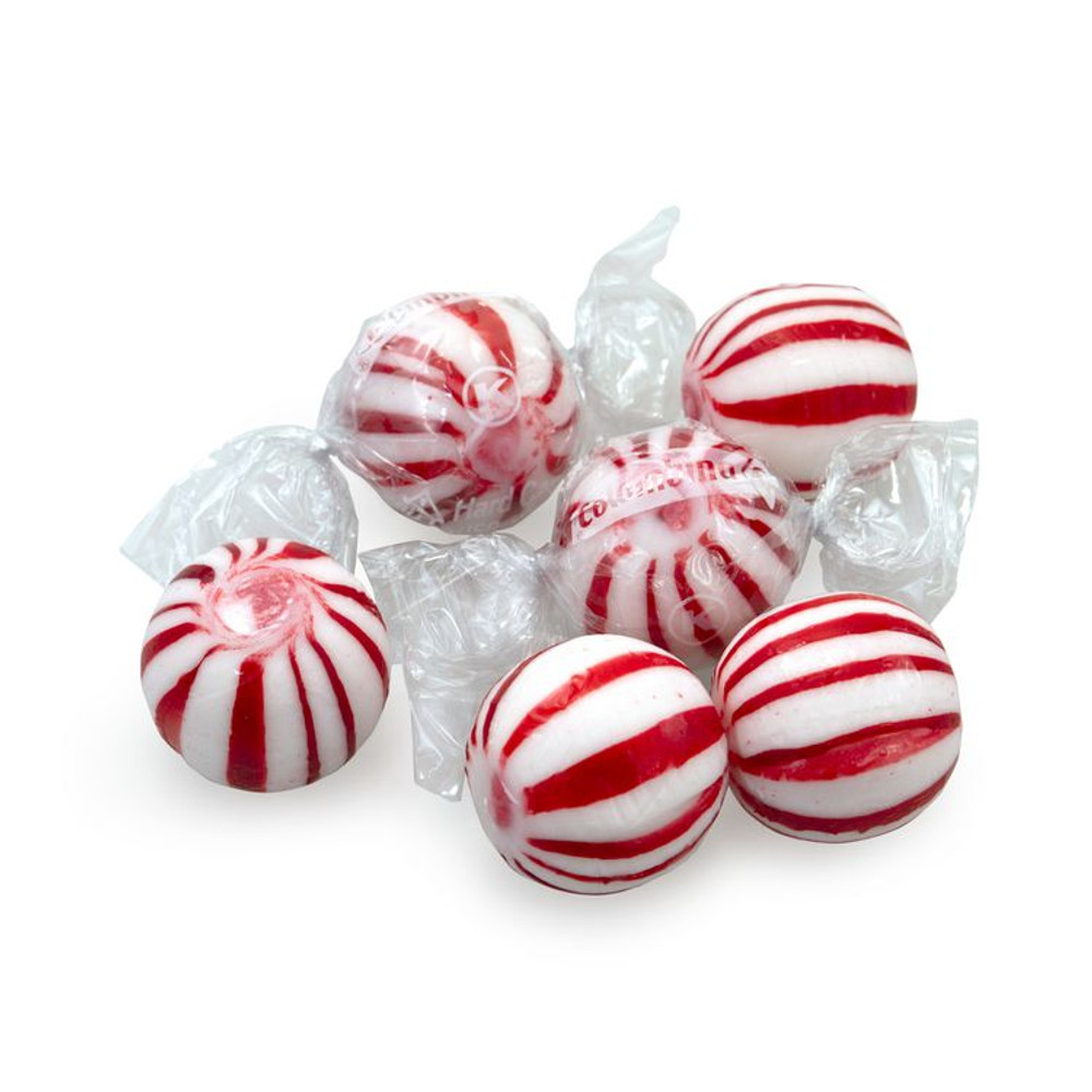 COLOMBINA S.A. 60004063 Jumbo Peppermint Balls, 0.32 oz Individually Wrapped, 120/Bag, 4 Bags/Carton