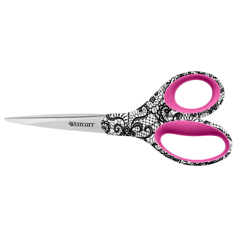 ACME UNITED CORPORATION Westcott 16660  Trendsetter Scissors, 8in, Pointed, Assorted Colors