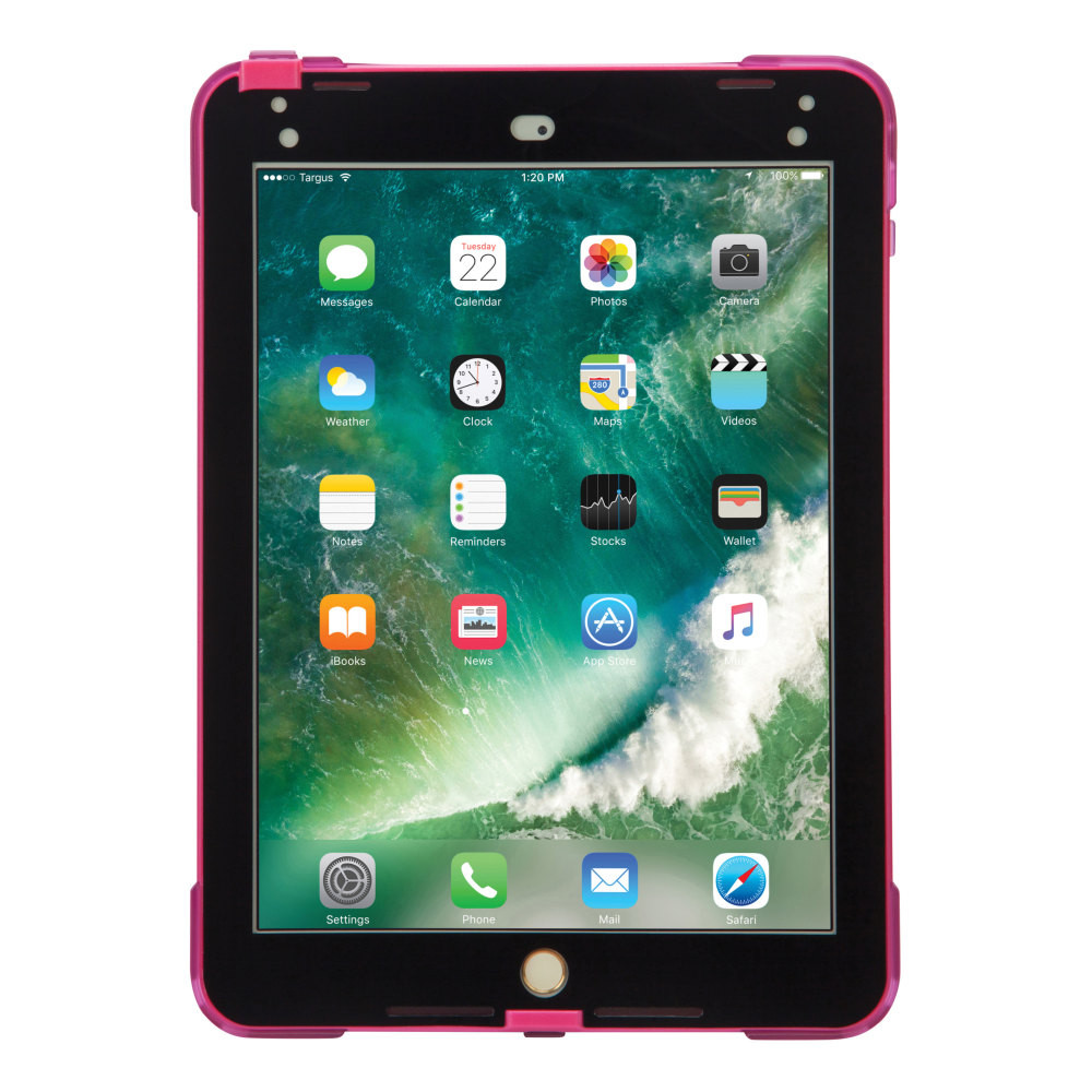 TARGUS, INC. Targus THD20013GL  SafePort Rugged Case For Apple iPad, Pink, THD20013GL