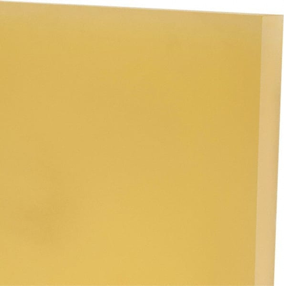 Made in USA SNMP9501003 Plastic Sheet: Polyurethane, 1/2" Thick, 24" Long, Natural Color