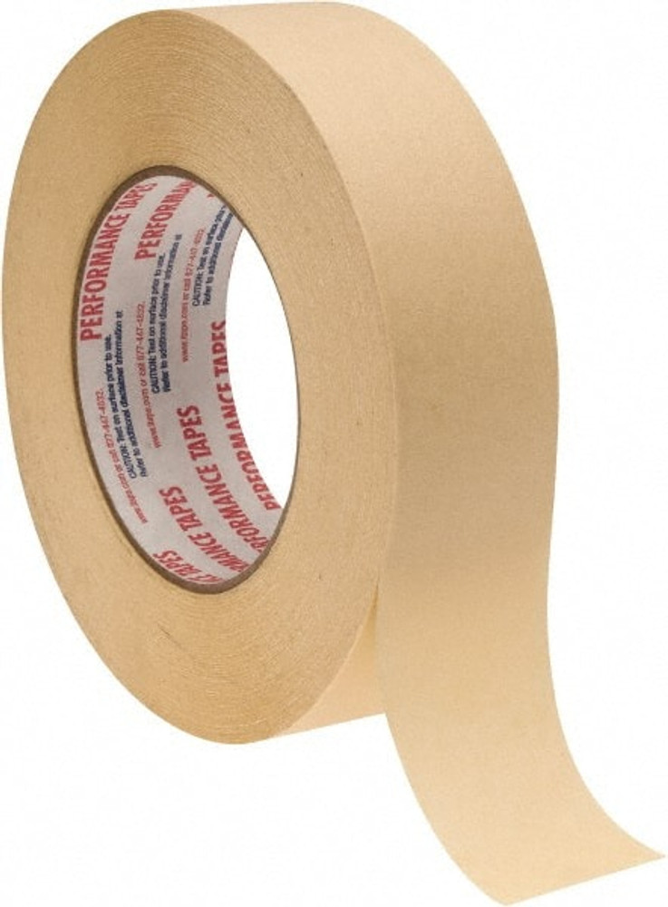 Intertape PG21..180 Masking Tape: 38 mm Wide, 60 yd Long, 7.3 mil Thick, White