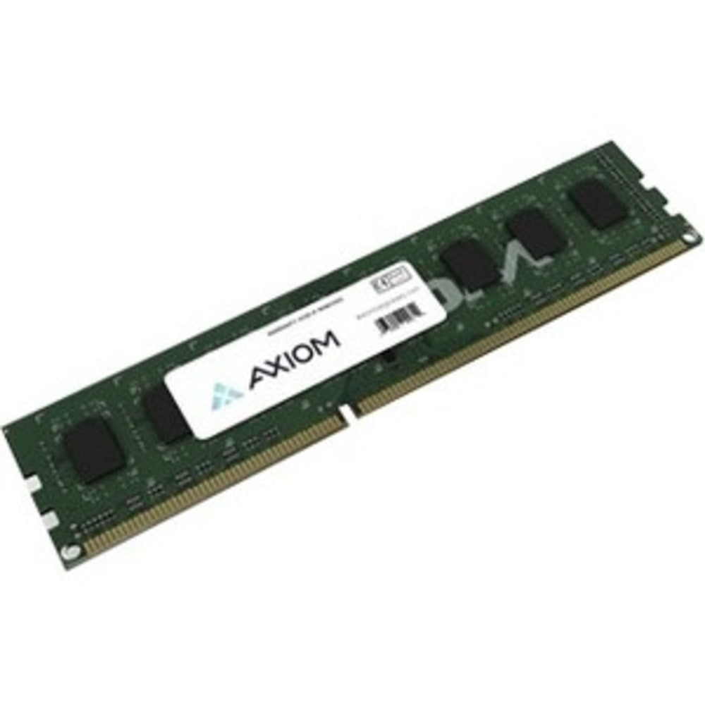 AXIOM MEMORY SOLUTIONS B4U36AA-AX Axiom AX - DDR3 - module - 4 GB - DIMM 240-pin - 1600 MHz / PC3-12800 - unbuffered - non-ECC - for HP 280 G1, 63XX, Elite 8300 (DIMM); EliteDesk 70X G1 (DIMM), 800 G1 (DIMM); ProDesk 40X G1