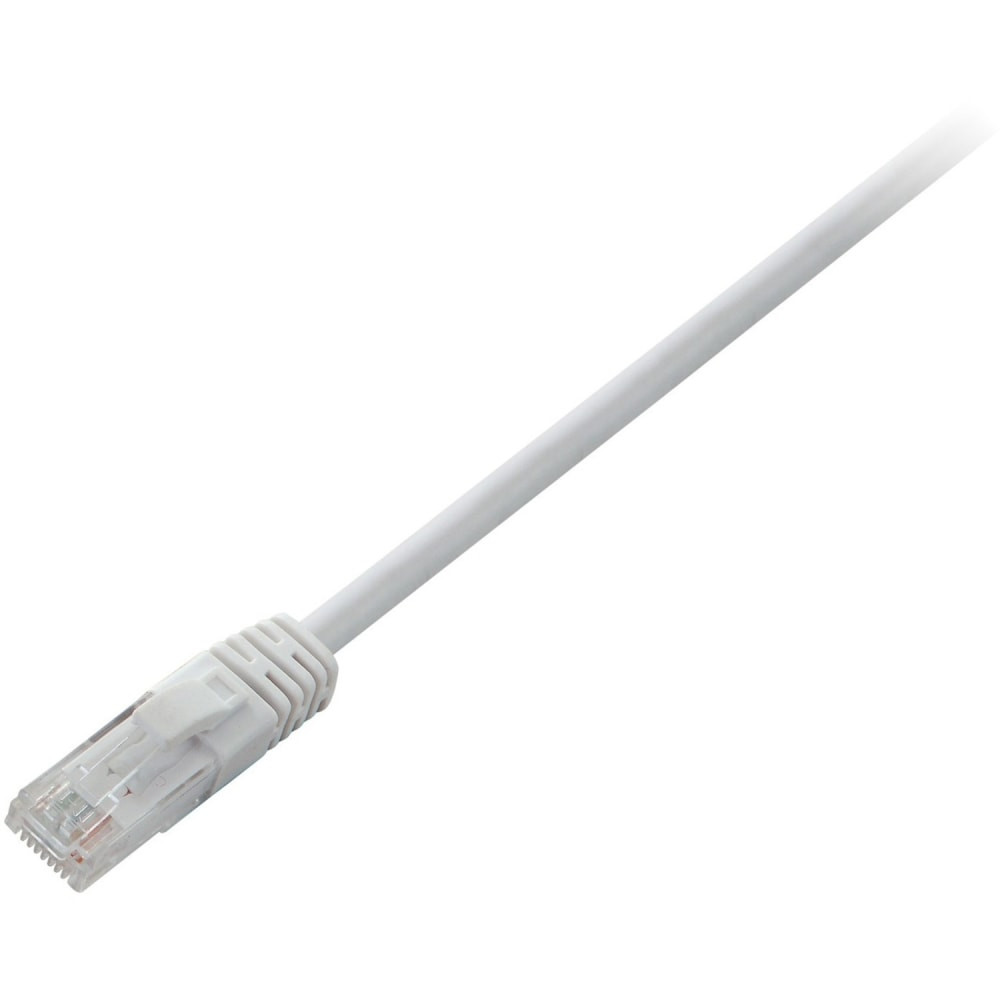 V7 V7CAT6UTP-03M-WHT-1N  White Cat6 Unshielded (UTP) Cable RJ45 Male to RJ45 Male 3m 10ft - 9.84 ft Category 6 Network Cable - 1 Gbit/s - Patch Cable - Gold Plated Contact - 24 AWG - White