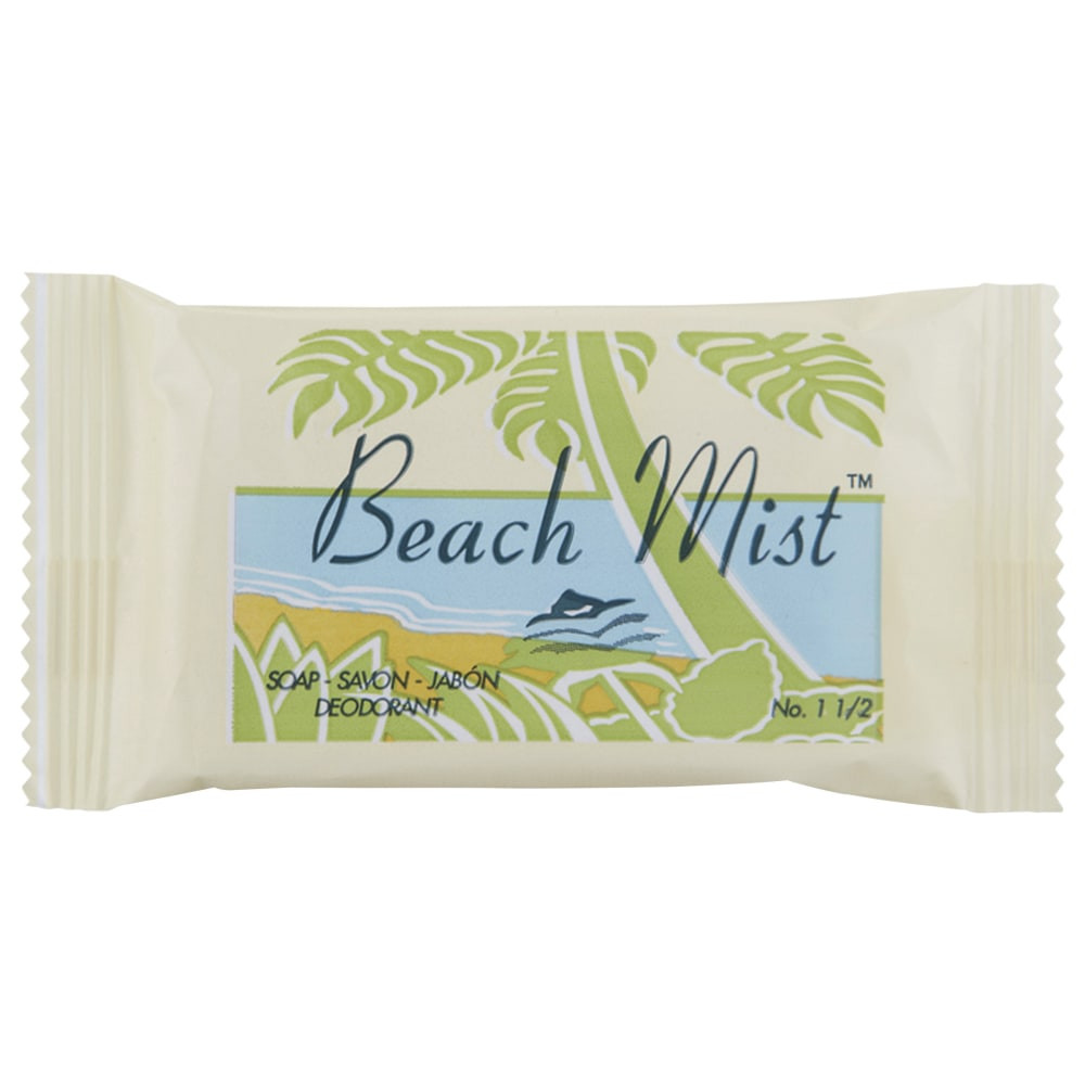 Designed for use in the hospitality industry, this soap provides a refreshing feel and a pleasant scent. The gentle formula can be safely used on the face and body.  Safe and gentle way to clean your face and body.  Pleasant beach mist scent leaves a fresh, clean aroma.