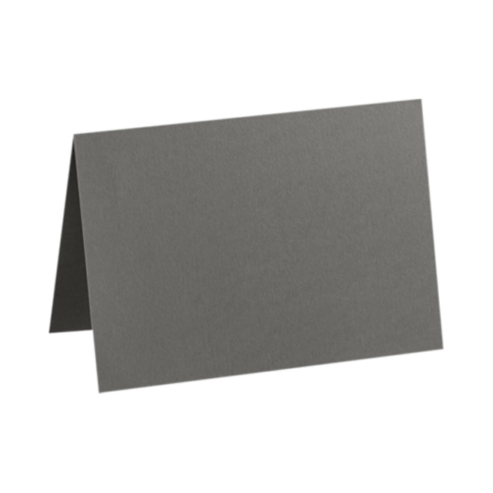 ACTION ENVELOPE EX5040-22-250 LUX Folded Cards, A7, 5 1/8in x 7in, Smoke Gray, Pack Of 250