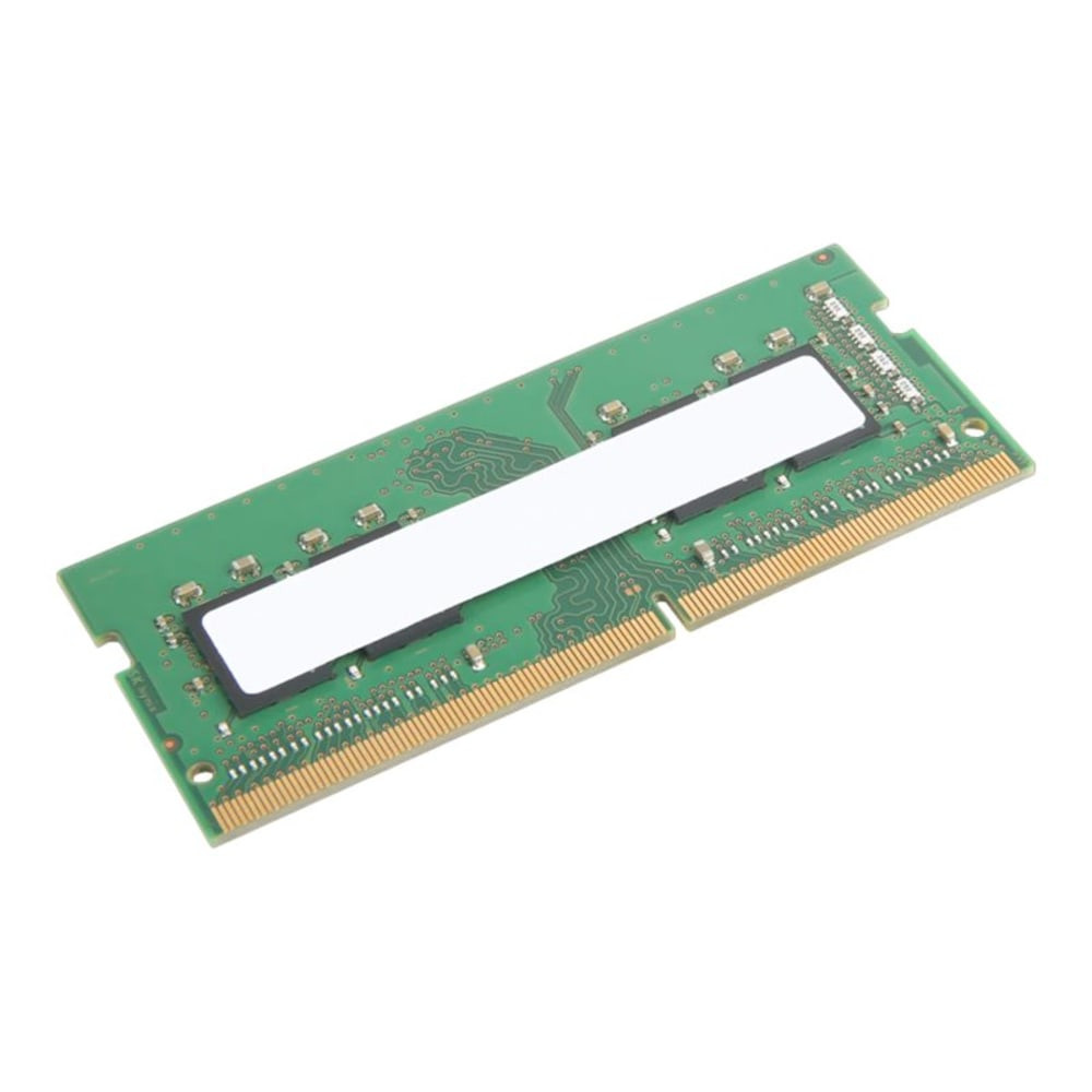 LENOVO, INC. Lenovo 4X71A14571  4GB DDR4 SDRAM Memory Module - For Notebook, Workstation - 4 GB - DDR4-3200/PC4-25600 DDR4 SDRAM - 3200 MHz - 260-pin - SoDIMM