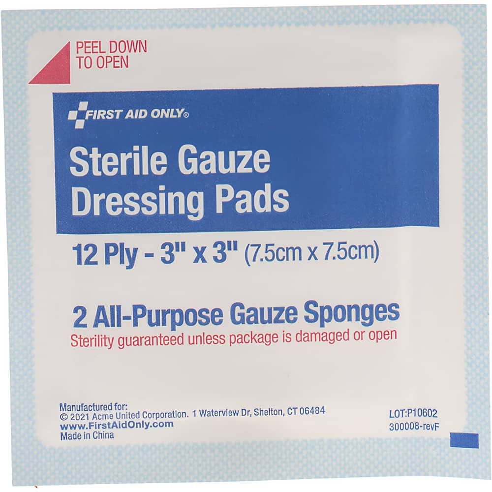 First Aid Only FAE-5005 Pack of (10) 6-5/8" Long x 5-1/8" Wide, General Purpose Wound Care