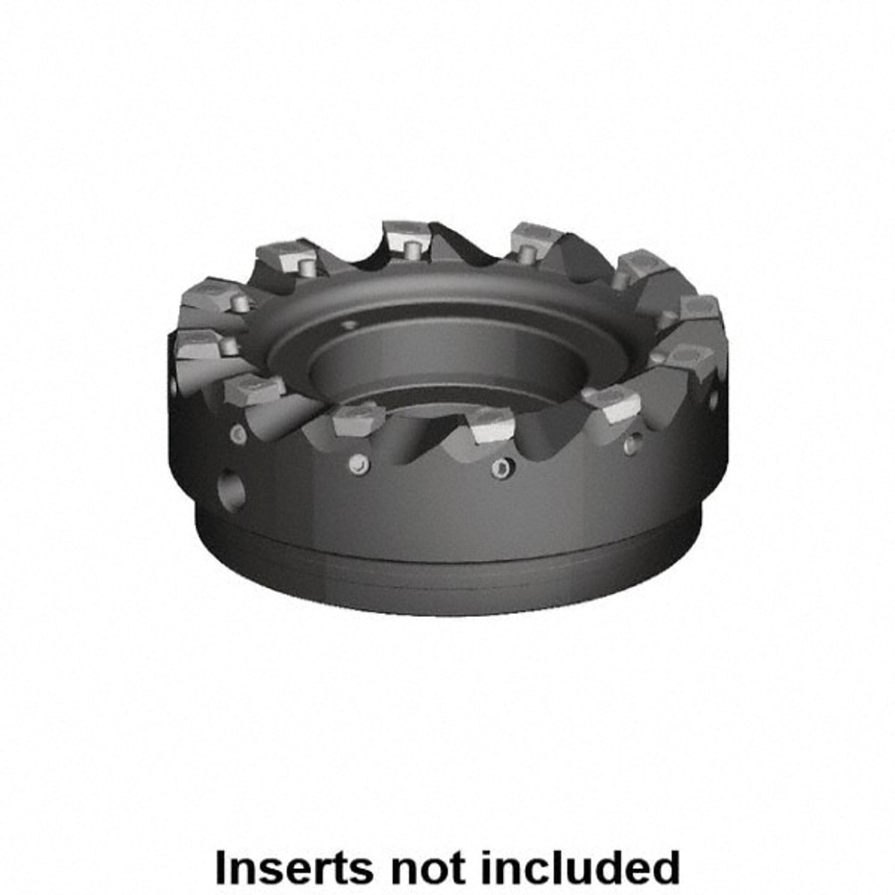 Kennametal 1998358 63mm Cut Diam, 22mm Arbor Hole Diam, 1mm Max Depth, Indexable Square-Shoulder Face Mill