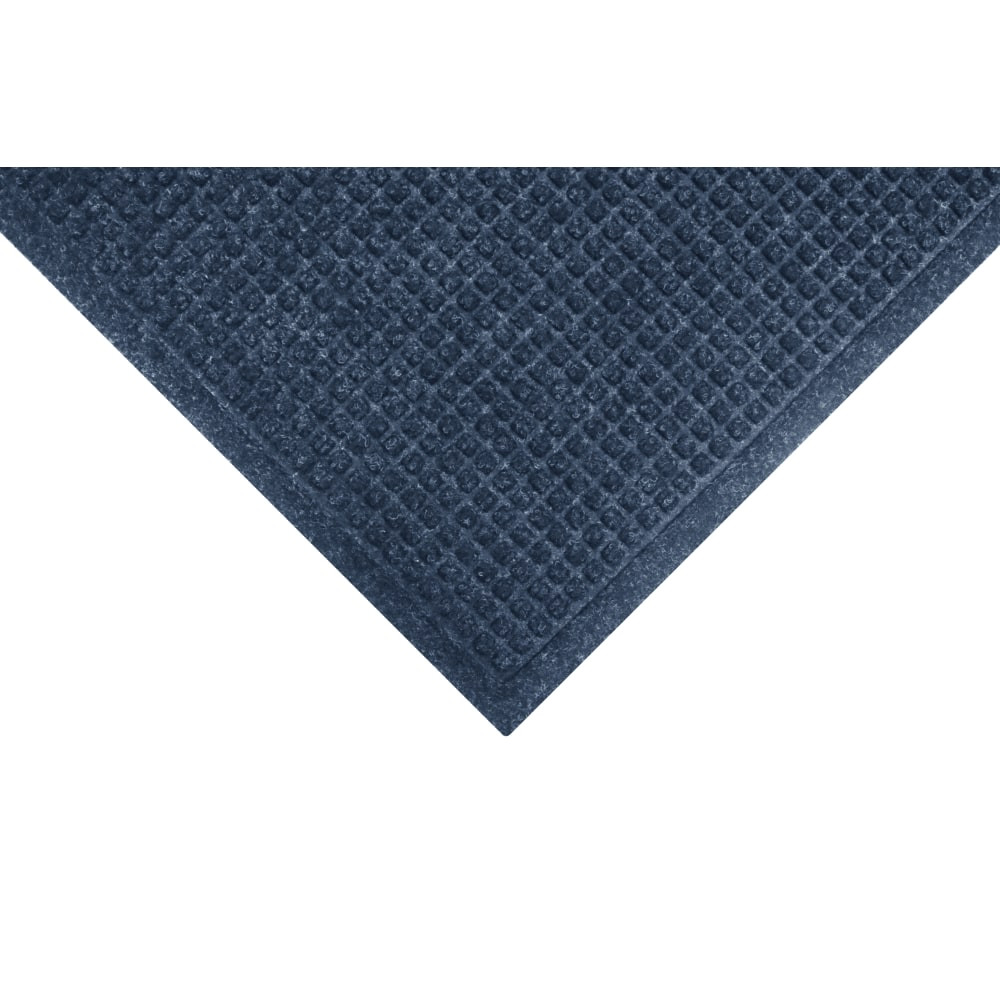 M+A MATTING 2806168070  Waterhog Squares Fashion Floor Mat, 6ft x 8ft, Navy