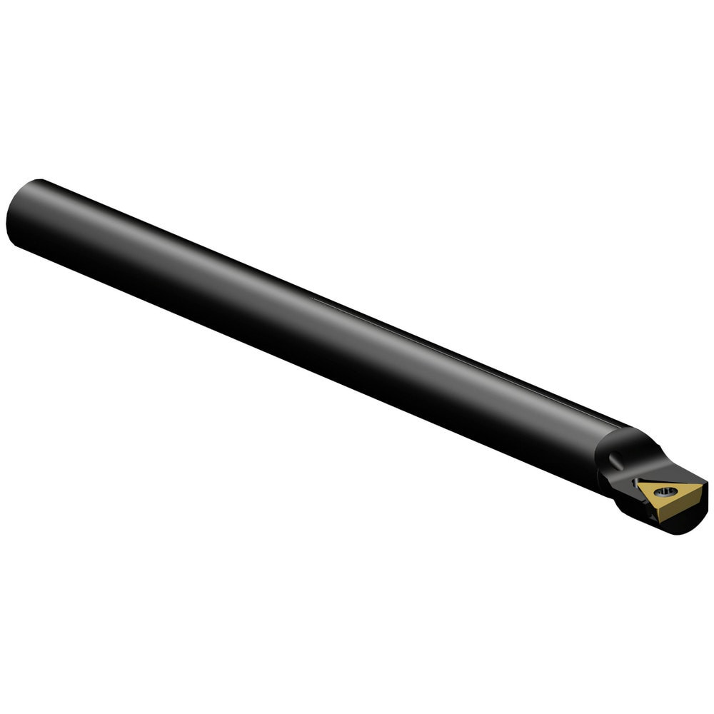 Sandvik Coromant 5721587 Indexable Boring Bar: A10K-STFPL09-R, 13 mm Min Bore Dia, Left Hand Cut, 10 mm Shank Dia, -1 &deg; Lead Angle, Steel