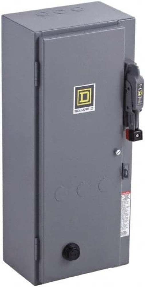 Square D 14V81CFF4P1TX11 Combination Starters; Continuous Amperage: 45 ; Starter Type: NEMA ; Enclosure Type: Enclosed ; Compatible Motor Phase: Three Phase ; Action: NonReversible ; Voltage: 600 VAC