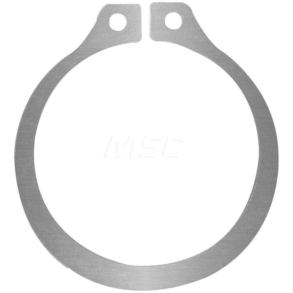 Rotor Clip SH-50SS MPS External Retaining Ring: 0.468" Groove Dia, 1/2" Shaft Dia, 15-7 Stainless Steel