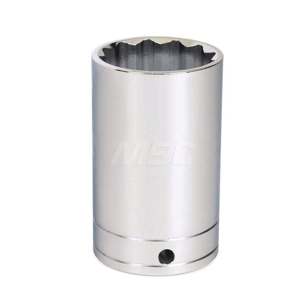 Williams 32816-TH Hand Socket: 1/2" Drive, 16 mm Socket, 12-Point