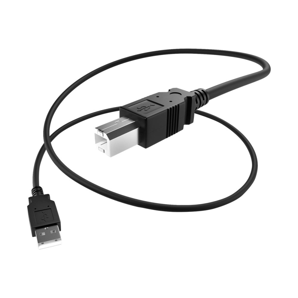 UNIRISE USA, LLC Unirise USB-AB-03F  USB cable - USB (M) to USB Type B (M) - USB 2.0 - 3 ft