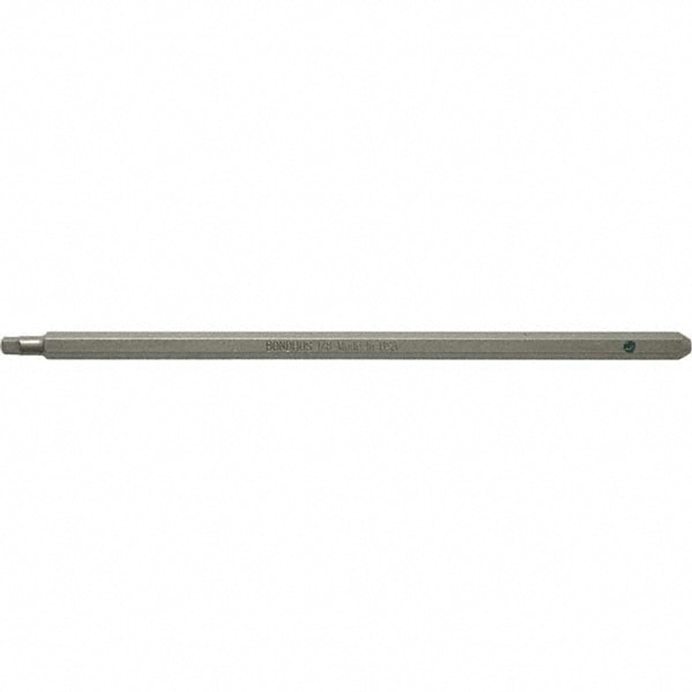 Bondhus 50152 Hex Screwdriver Insert Bit: 5-1/2" OAL