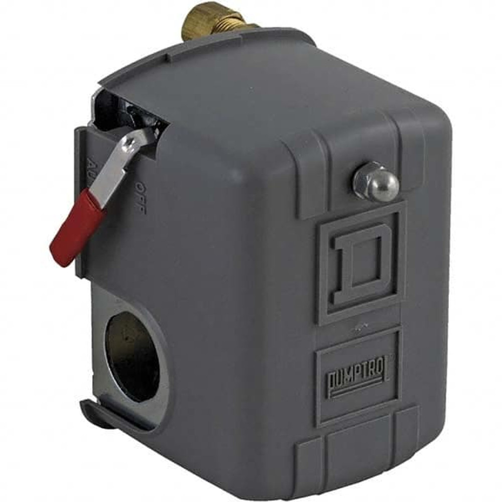 Square D 9013FHG19J39M1X 1 and 3R NEMA Rated, 70 to 150 psi, Electromechanical Pressure and Level Switch