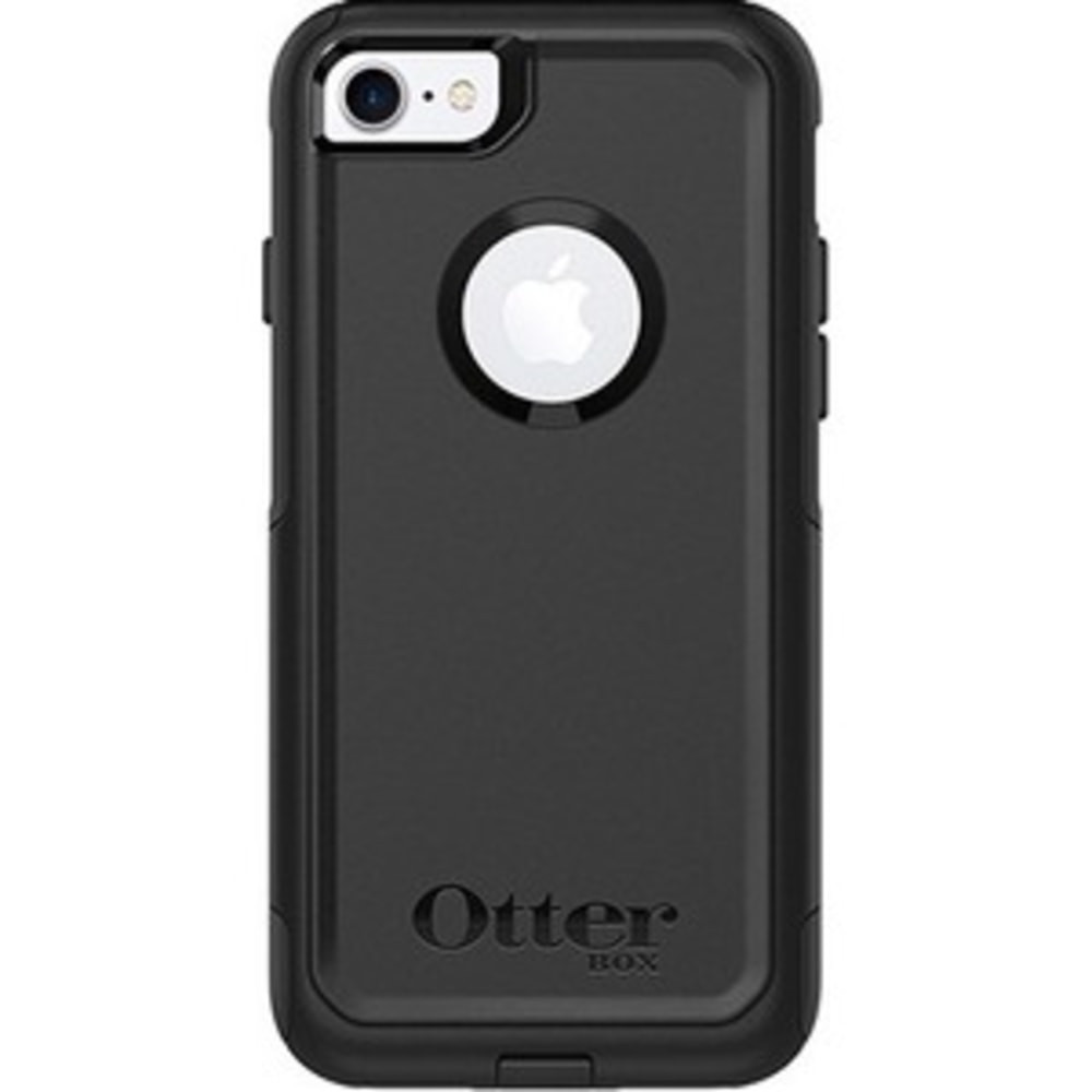 OTTER PRODUCTS LLC 77-55772 OtterBox iPhone SE (3rd and 2nd Gen) and iPhone 8/7 Commuter Series Case - For Apple iPhone SE 3, iPhone SE 2, iPhone 8, iPhone 7 Smartphone - Black - Drop Resistant, Impact Resistant - Polycarbonate, Synthetic Rubber - 1
