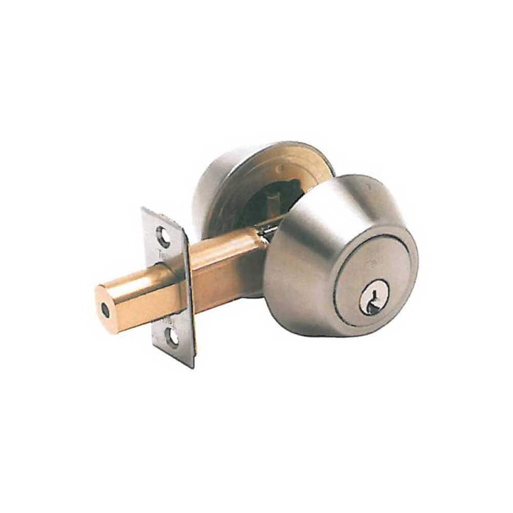 Tell Manufacturing DB2062-SC-32D Deadbolts; Deadbolt Type: Single Cylinder ; Key Type: Keyed Alike ; Mount Type: Through Hole ; Material: Steel ; Minimum Door Thickness: 1.375in ; Maximum Door Thickness: 1.75in