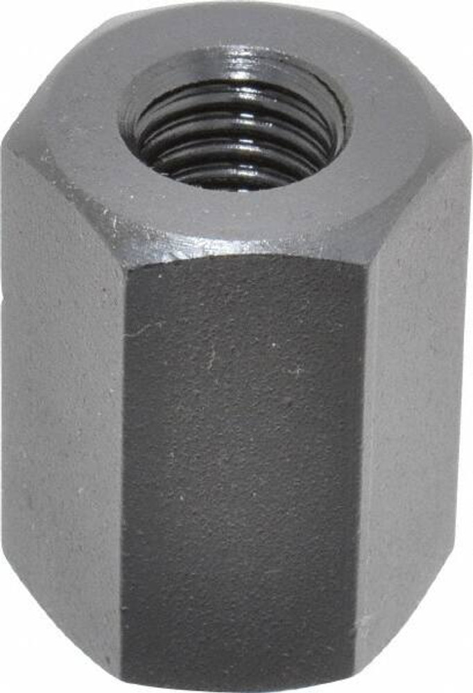 TE-CO 61504 M12x1.75 Metric Coarse, 32mm OAL Steel Standard Coupling Nut