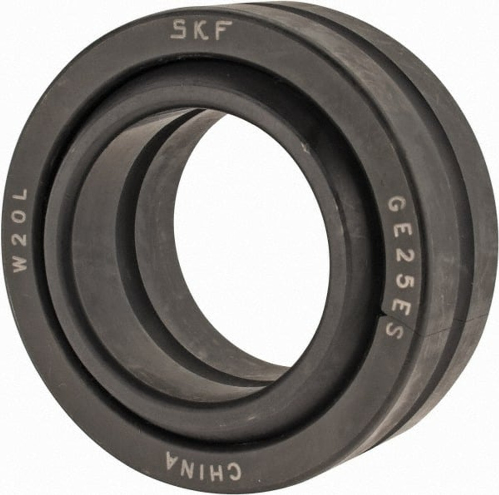 SKF GE 25 ES 25mm Bore Diam, 10,800 Lb Dynamic Capacity, Spherical Plain Bearing