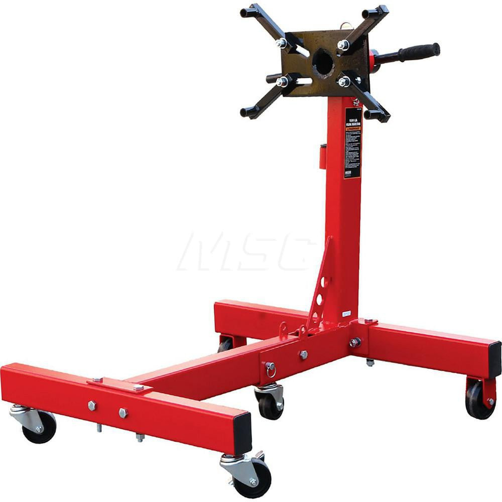 Big Red T26801 Jack Stands & Tripods; Jack Stand Type: Engine Stand ; Load Capacity (Lb.): 1500.000 ; Load Capacity (Ton): 3/4 (Inch); Minimum Height (Inch): 30-1/2 ; Maximum Height (Inch): 30-1/2