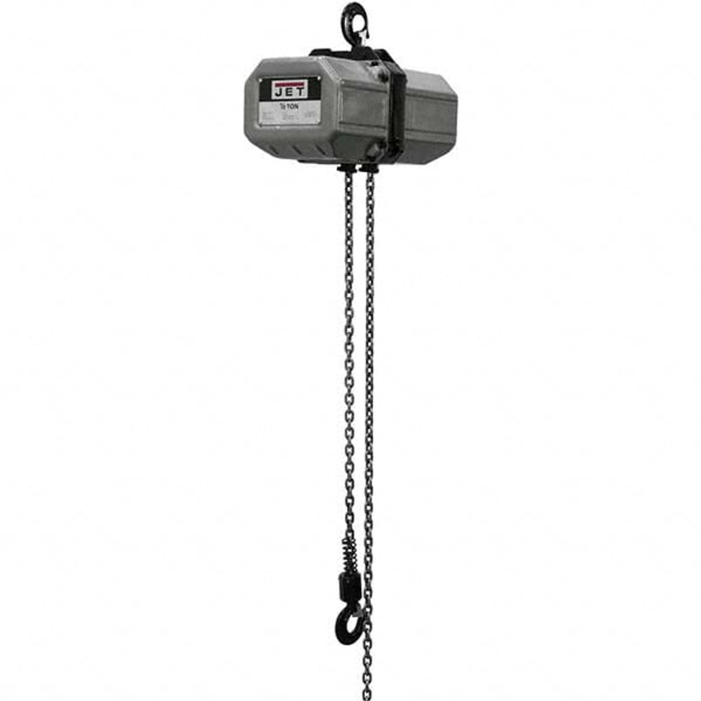 Jet 121100 Electric Chain Hoist: 0.5 Ton Working Load Limit