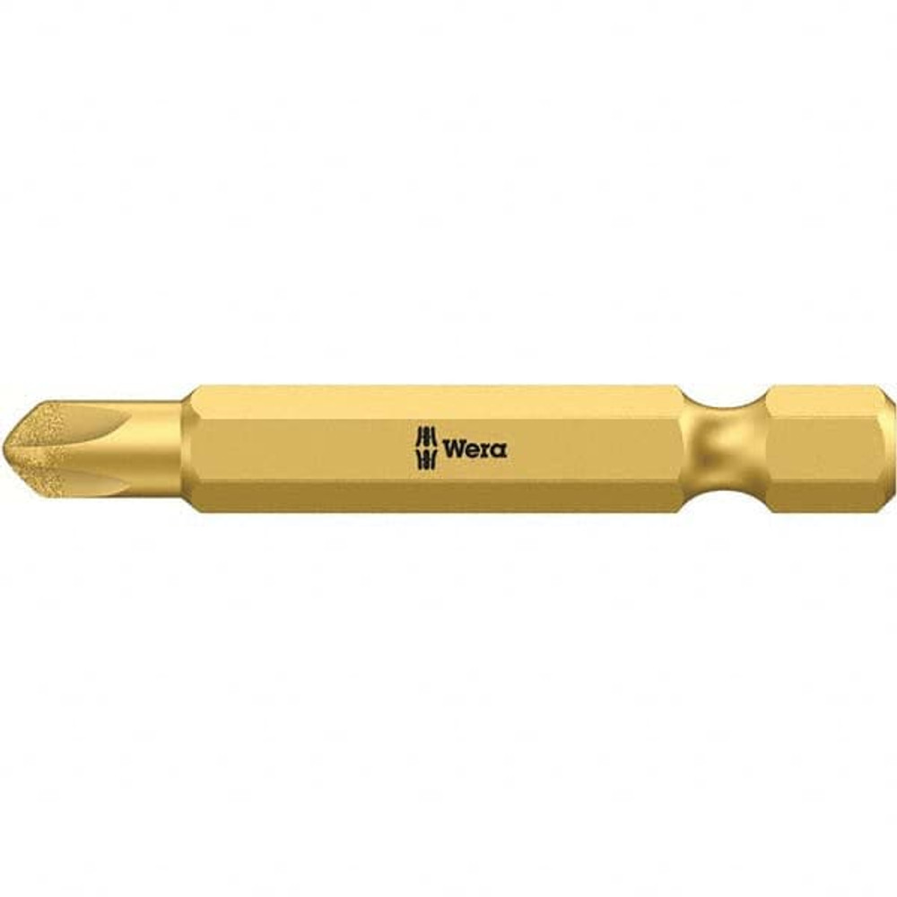 Wera 05066690001 Power Screwdriver Bit: #6 Torq-Set Speciality Point Size, 1/4" Hex Drive