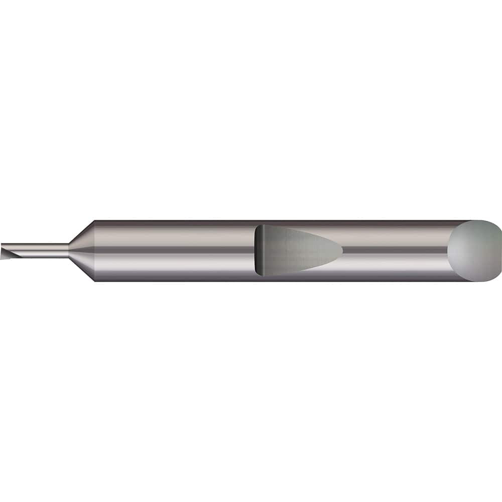 Micro 100 QMBB-040150 Micro Boring Bar: 0.036" Min Bore, 0.15" Max Depth, Right Hand Cut, Solid Carbide