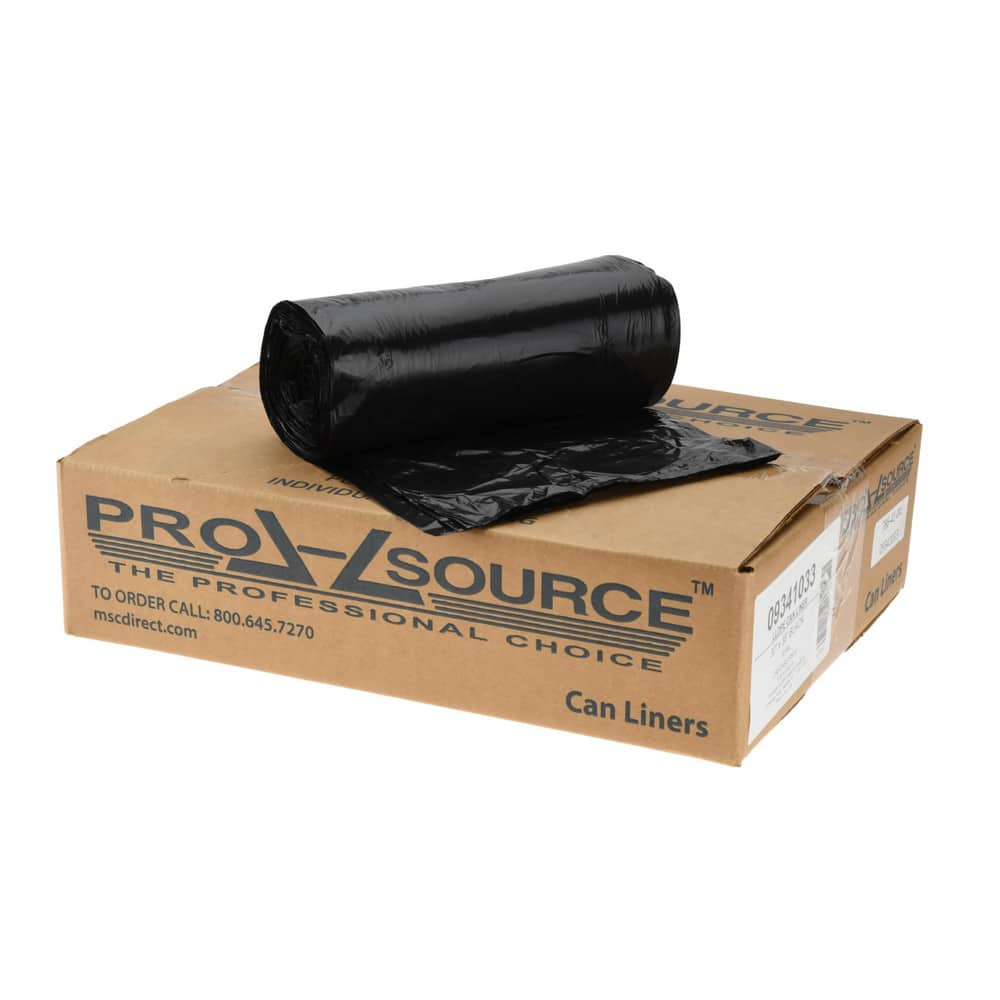 PRO-SOURCE PSRB30366 Household Trash Bags: 30 gal, 0.6 mil, 250 Pack