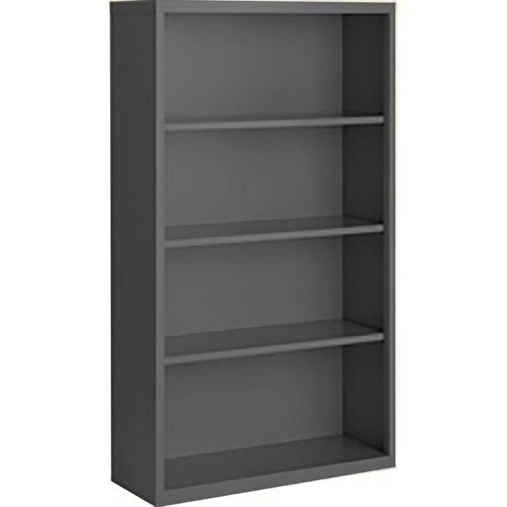 Steel Cabinets USA BCA-365218-G Bookcases; Overall Height: 52 ; Overall Width: 36 ; Overall Depth: 18 ; Material: Steel ; Color: Dove Gray ; Shelf Weight Capacity: 160