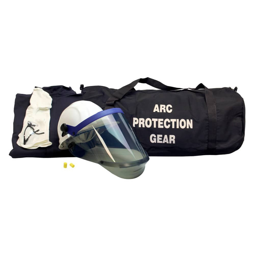 Chicago Protective Apparel AG12-CV-XL-NG Arc Flash Clothing Kits; Protection Type: Arc Flash ; Garment Type: Coveralls; Hoods ; Maximum Arc Flash Protection (cal/Sq. cm): 12.00 ; Size: X-Large ; Glove Type: Not Included ; Head or Face Protection Type