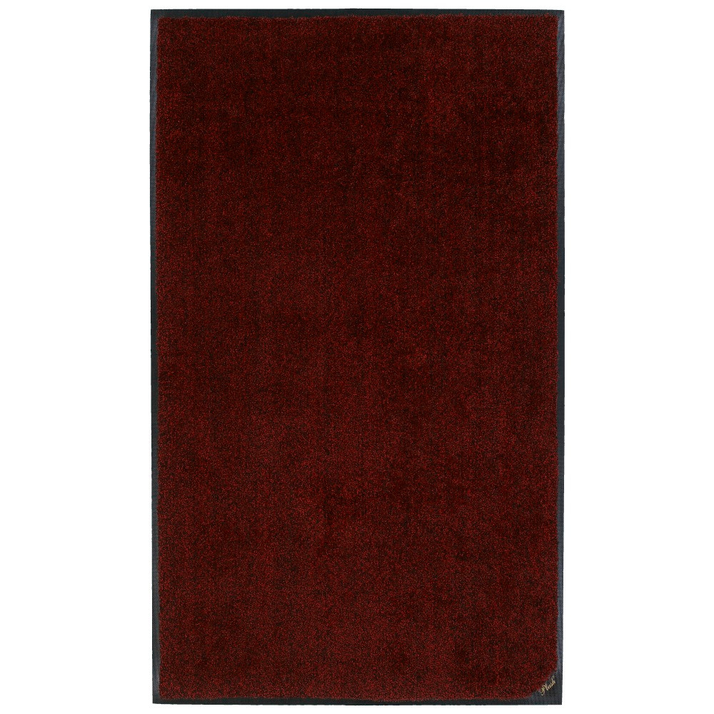 M+A MATTING 180760048  Plush Floor Mat, 4ft x 8ft, Red Pepper