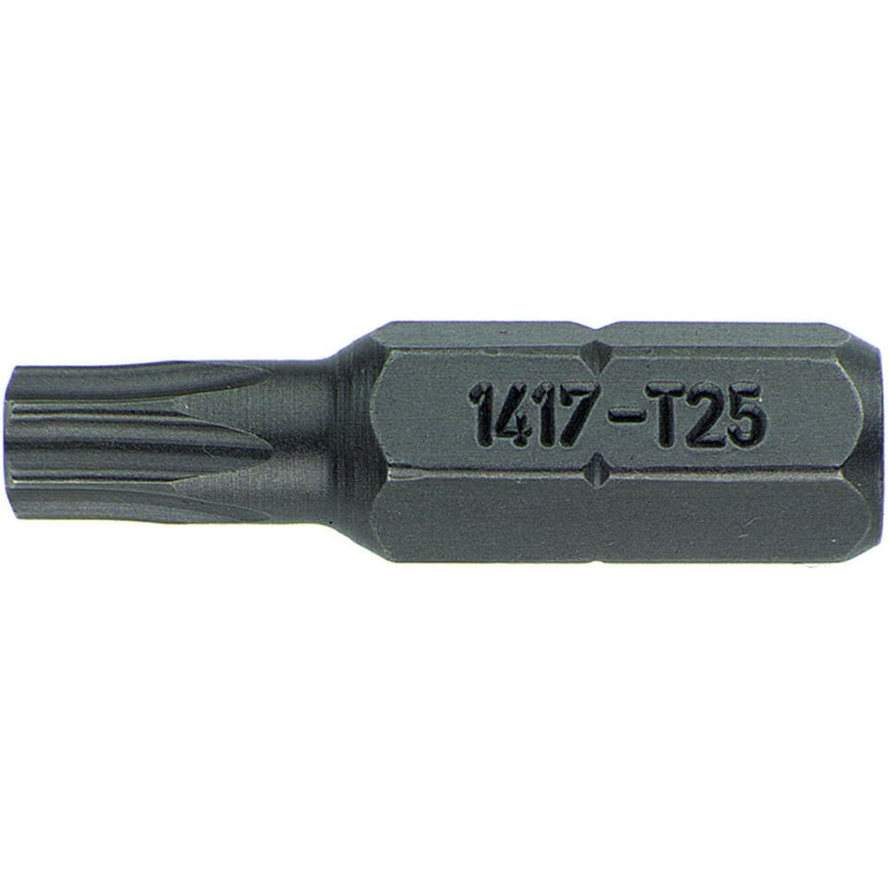 Stahlwille 08130025 Power & Impact Screwdriver Bits & Holders; Bit Type: Torx; Power Bit ; Hex Size (Inch): 1/4in ; Blade Width (mm): 4.40 ; Drive Size: 1/4 in ; Body Diameter (Inch): 1/4in ; Torx Size: T25