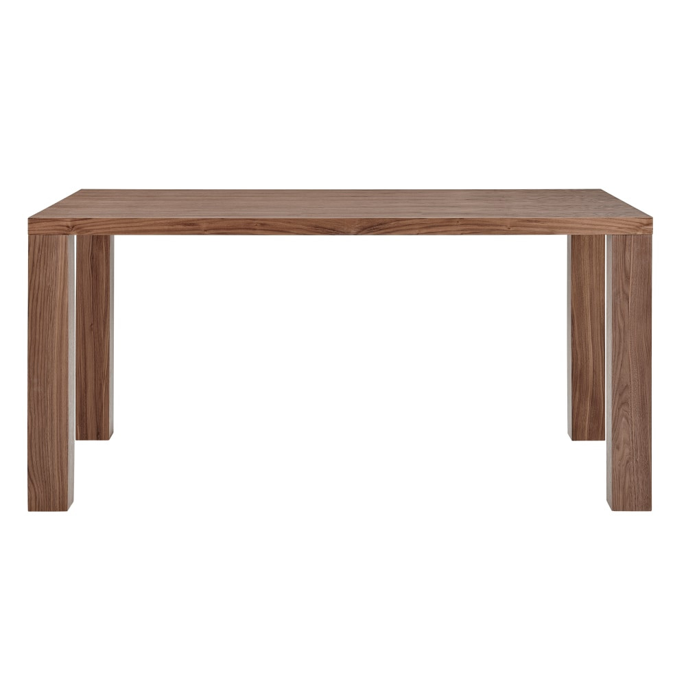 EURO STYLE, INC. Eurostyle 09778-WAL-KIT  Abby Dining Table, 30inH x 63inW x 35-1/2inD, Walnut