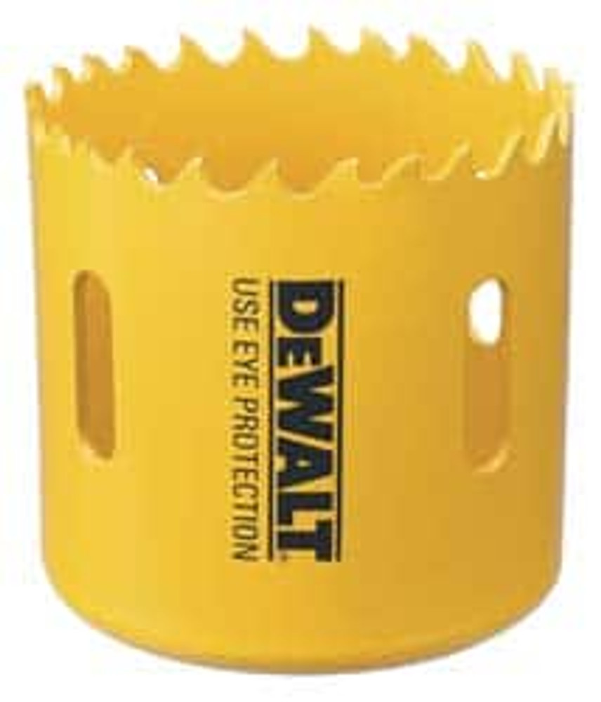 DeWALT D180023 Hole Saw: 1-7/16" Saw Dia, 1-1/2" Cut Depth