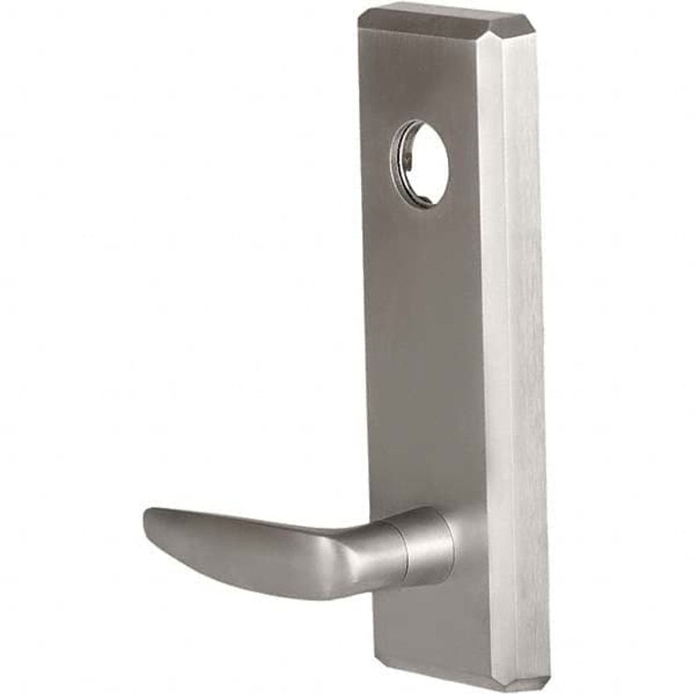 Dormakaba QET170A626LC Trim; Trim Type: Lever ; For Use With: Commercial Doors; QED100 Series ; Material: Die Cast Zinc ; Finish/Coating: Satin Chrome; Satin Chrome ; PSC Code: 5340