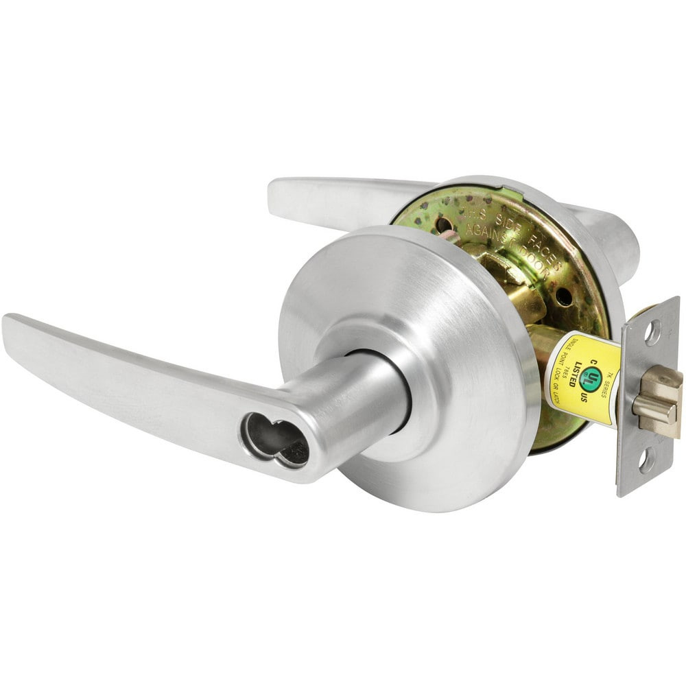 BestDormakaba 7KC27AB16DS3606 Lever Locksets; Lockset Type: Entrance ; Key Type: Keyed Different ; Back Set: 2-3/4 (Inch); Cylinder Type: Less Core ; Material: Metal ; Door Thickness: 1-3/8 to 2