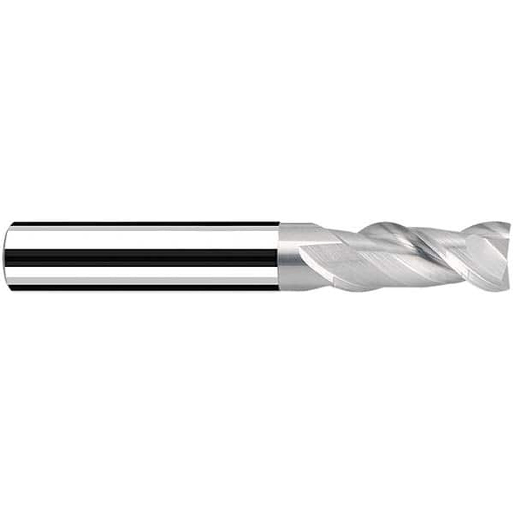 Fraisa C15520300 Square End Mill: 6.00 mm Dia, 13.00 mm LOC, 2 Flute, Solid Carbide