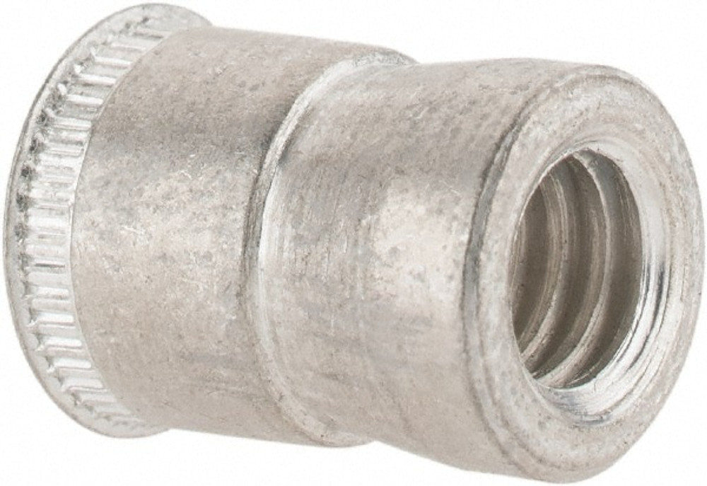 MSC ATS9T-420 1/4-20 UNC, Cadmium-Plated, Steel Knurled Rivet Nut Inserts